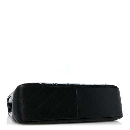 Chanel Lambskin Quilted Jumbo Single Flap Black 4 of 14