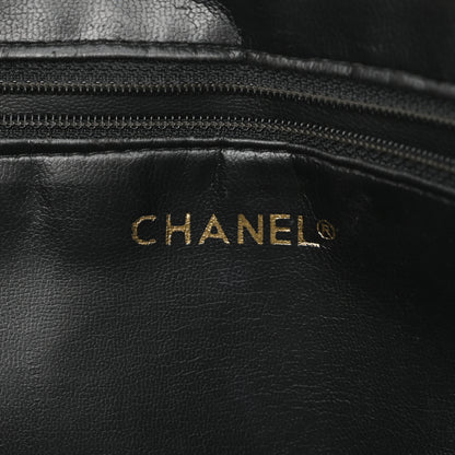 Chanel Lambskin Quilted Large Camera Case Black 5 of 11