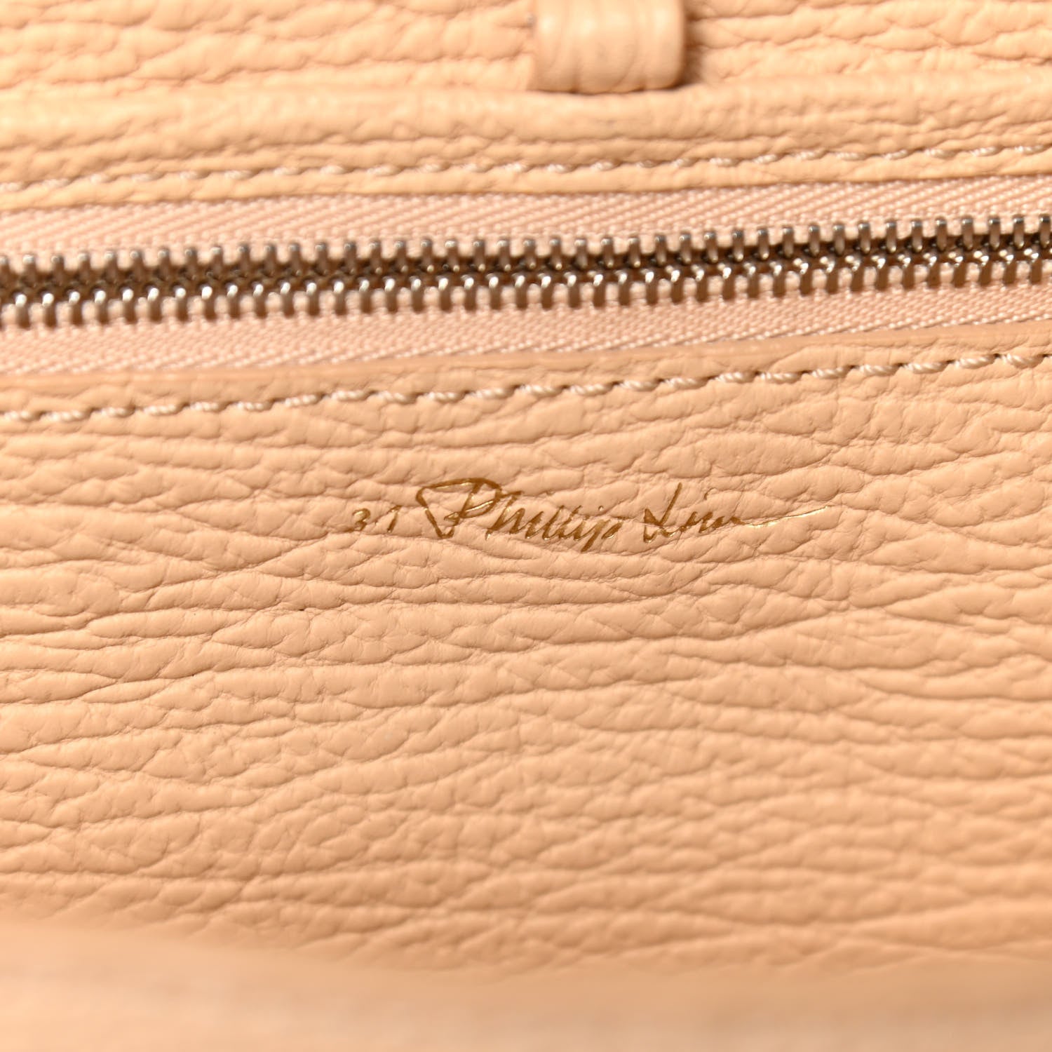 3.1 Phillip Lim Textured Calfskin Medium Pashli Satchel Peach 5 of 7