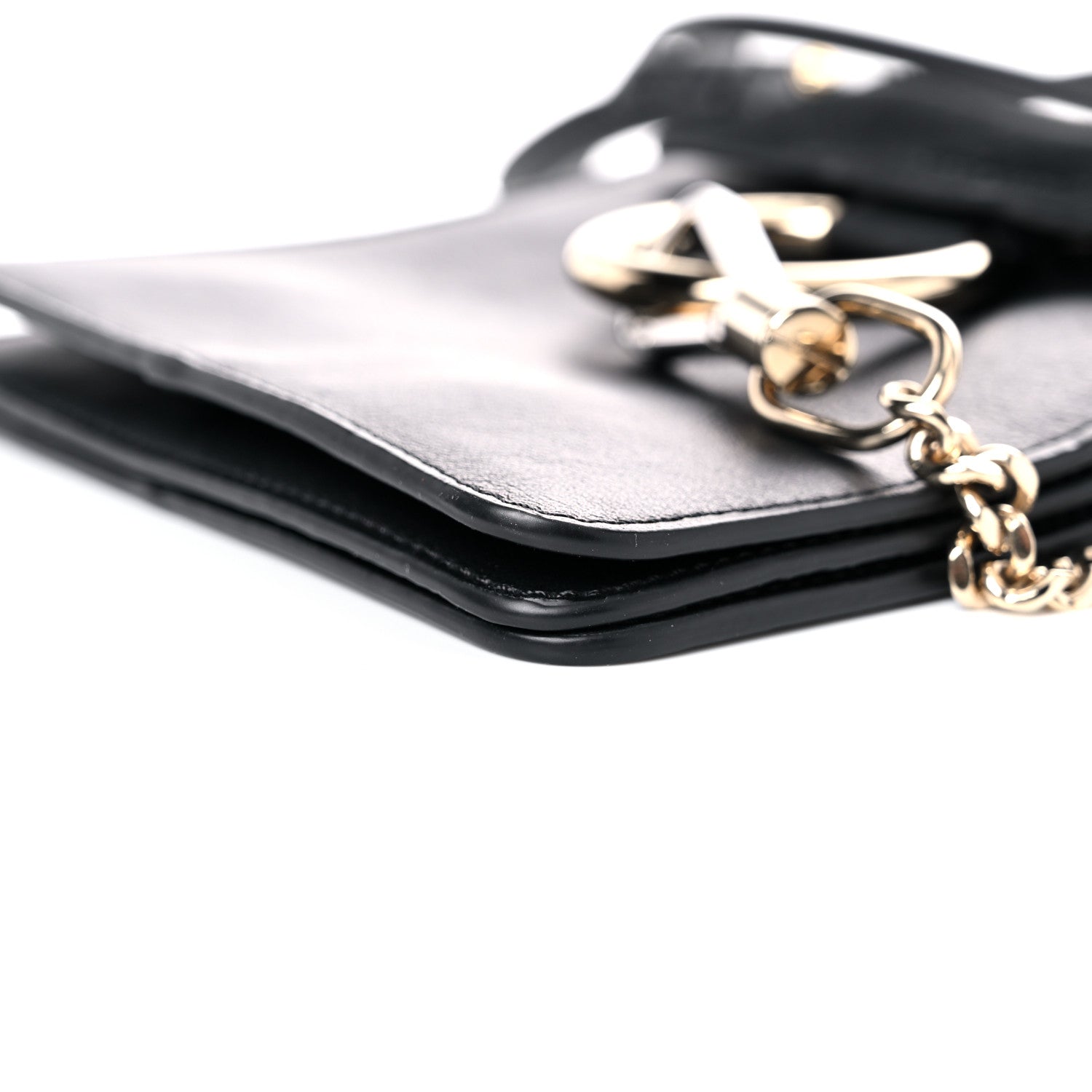 Chloe Suede Calfskin Mini Faye Bracelet Bag Black 9 of 12