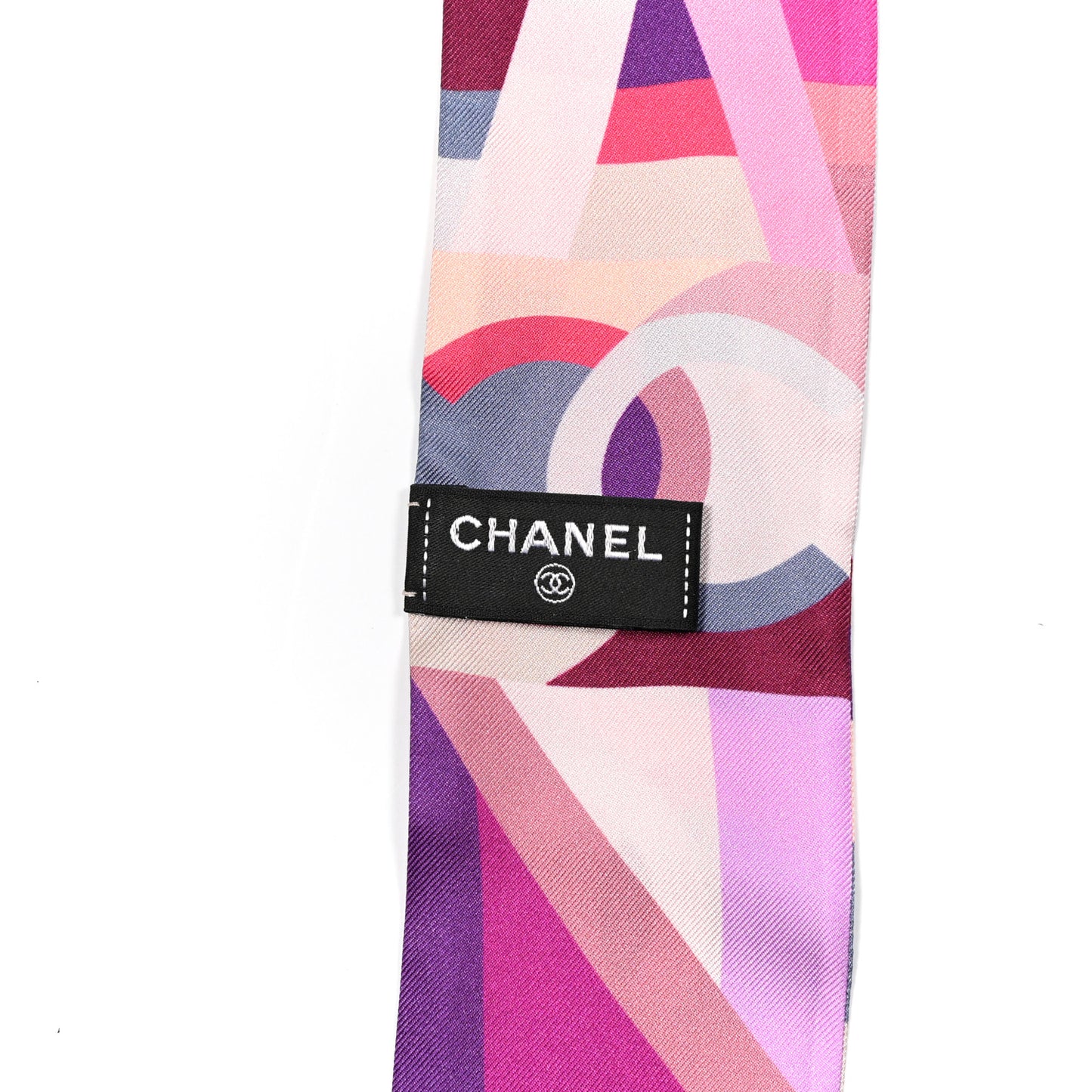 Silk CC Slim Bandeau Pink Purple Beige