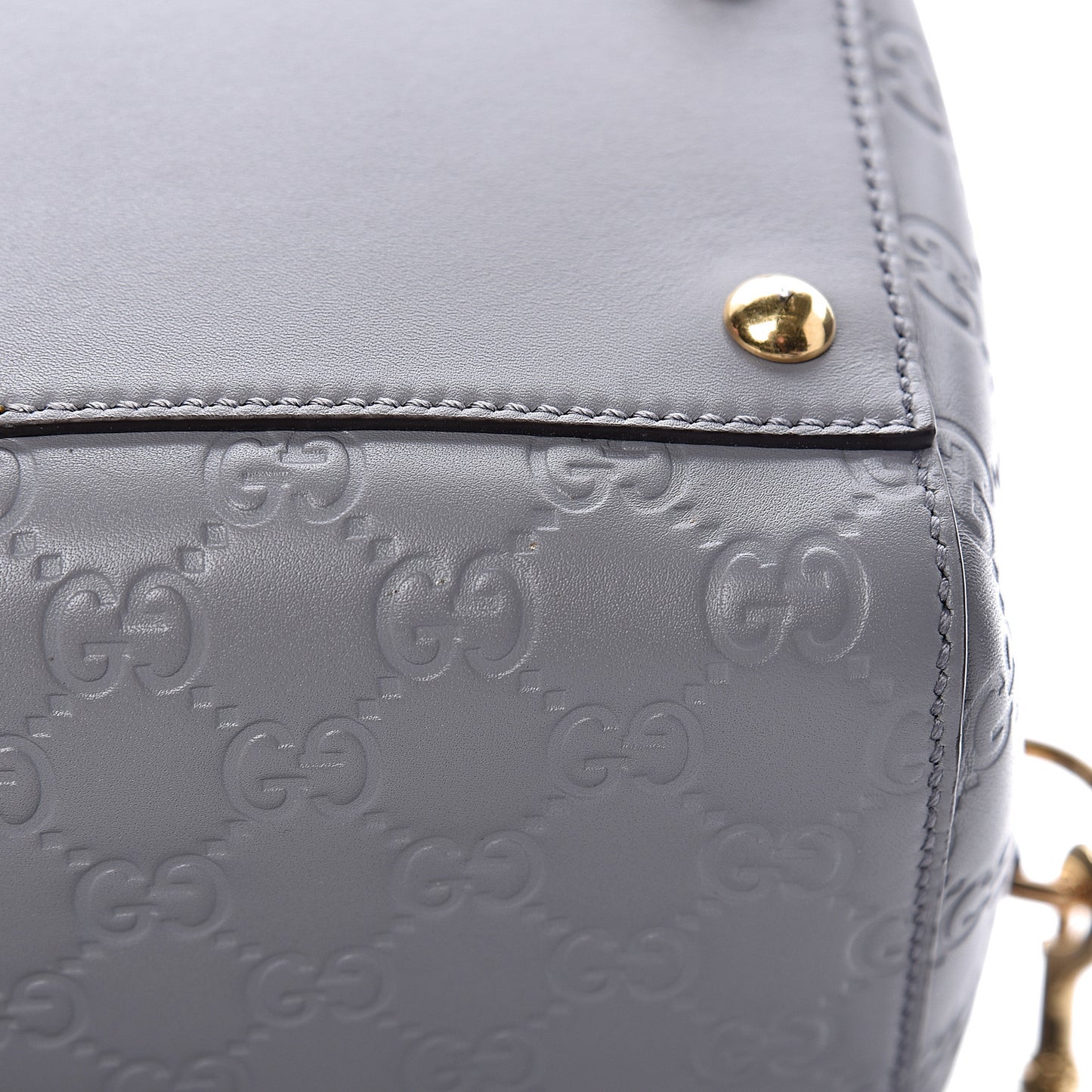 Guccissima Signature Boston Deep Grey