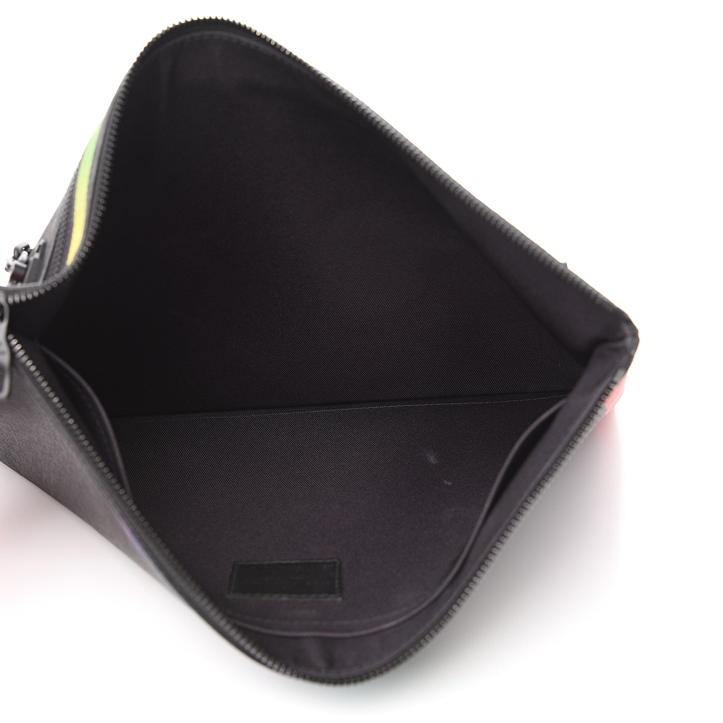 Taiga Rainbow Pochette A4 Black