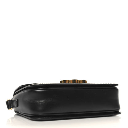 Celine Shiny Calfskin Teen Triomphe Black 4 of 12