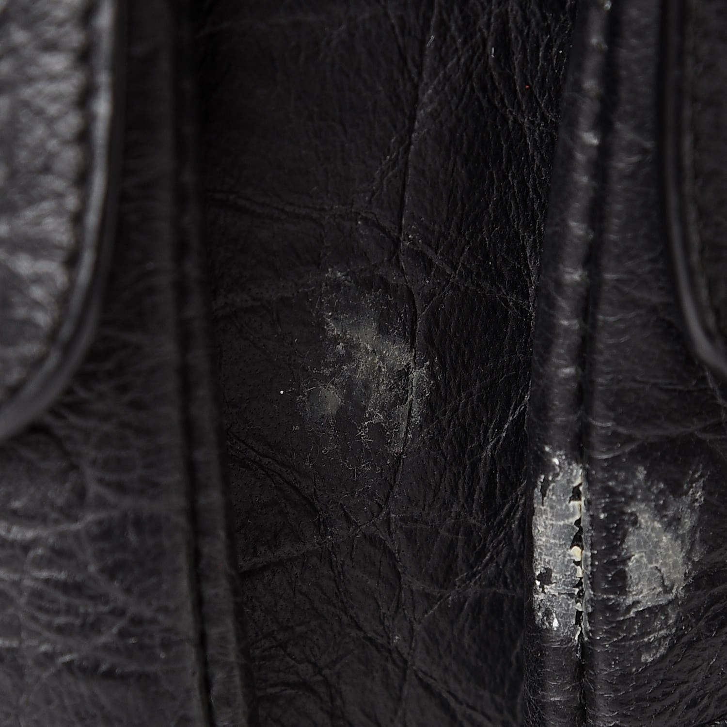 Saint Laurent Crocodile Embossed Lambskin Festival Backpack Black 10 of 15
