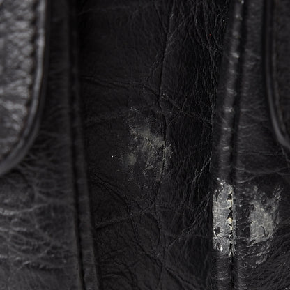 Saint Laurent Crocodile Embossed Lambskin Festival Backpack Black 10 of 15
