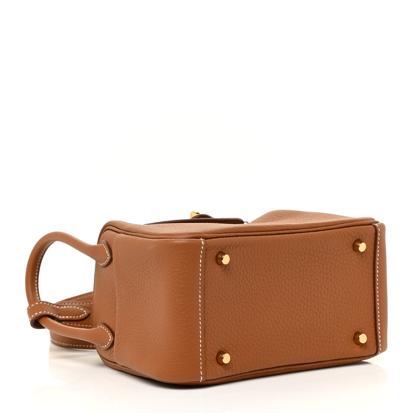 Taurillon Clemence Mini Lindy 20 Gold