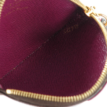 Louis Vuitton Monogram Totem Round Coin Purse Magenta 6 of 6