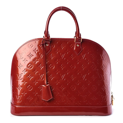 Louis Vuitton Vernis Alma GM Pomme D'Amour 1 of 12