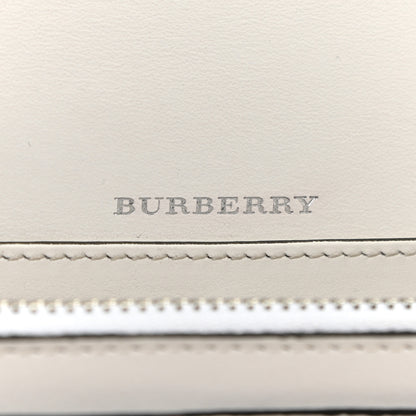 Burberry Calfskin Perforated Hampshire Crossbody Chalk White 6 of 14