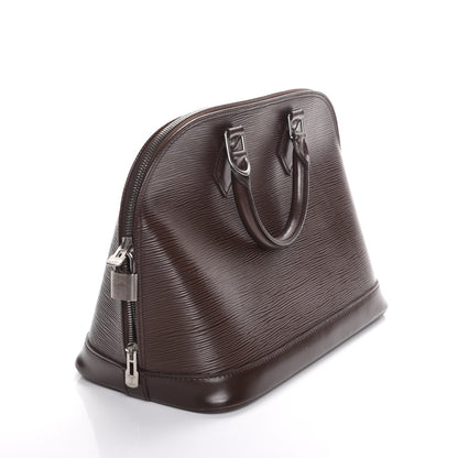 Louis Vuitton Epi Alma PM Moka 5 of 8