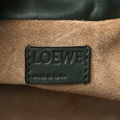Loewe Calfskin Mini Flamenco Knot Bag Khaki 6 of 9