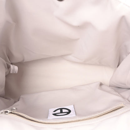 Telfar Metallic Vegan Leather Medium Shopping Bag Silver 5 of 11