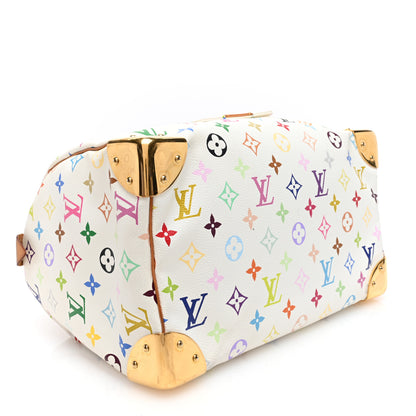 Louis Vuitton Monogram Multicolor Speedy 30 White 4 of 9