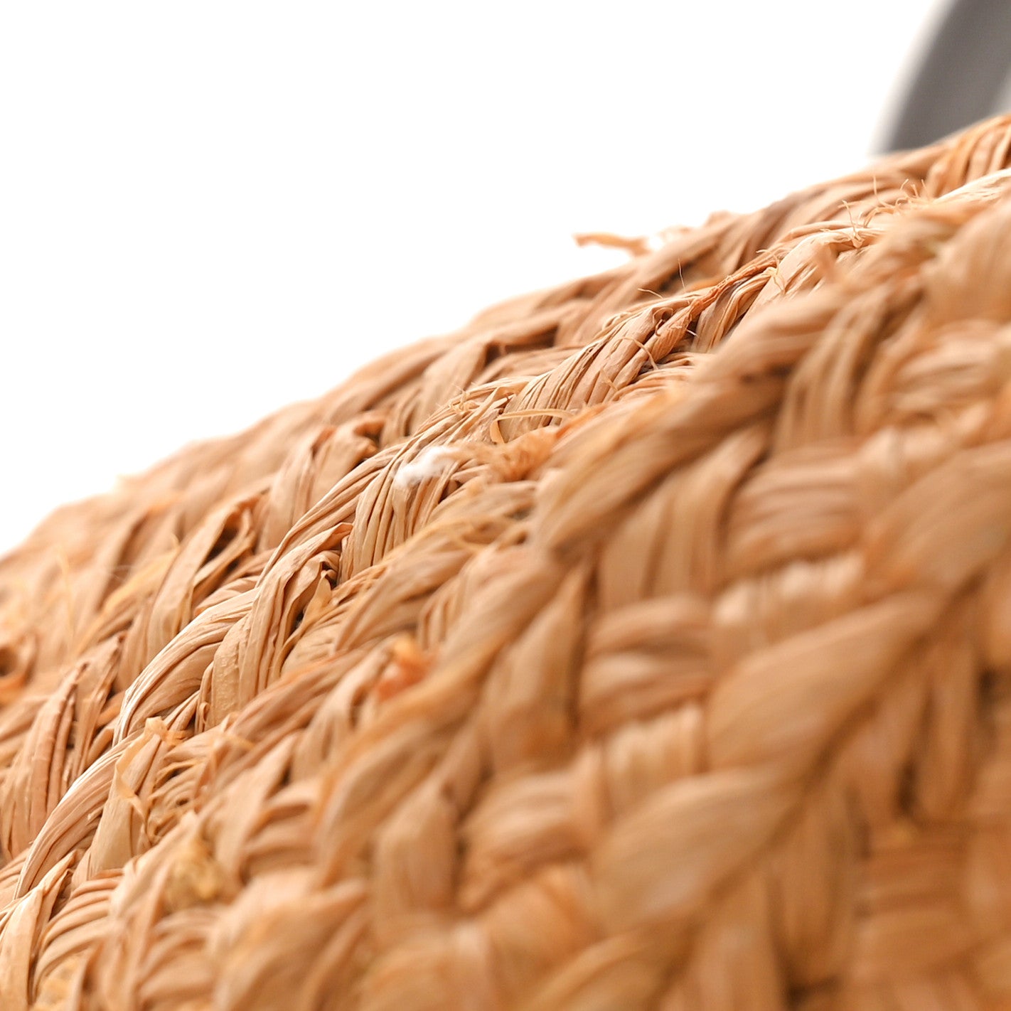 Saint Laurent Raffia Calfskin Medium Panier Tote 12 of 12