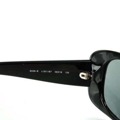 Chanel Crystal CC Logo Sunglasses 6026-B Black 4 of 7