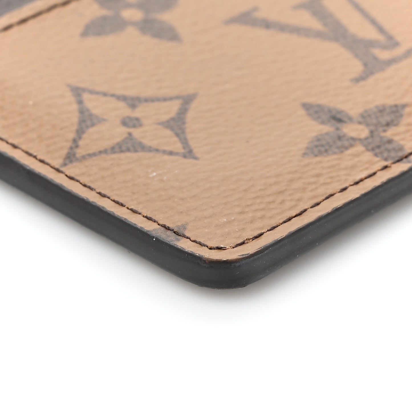 Reverse Monogram Card Holder