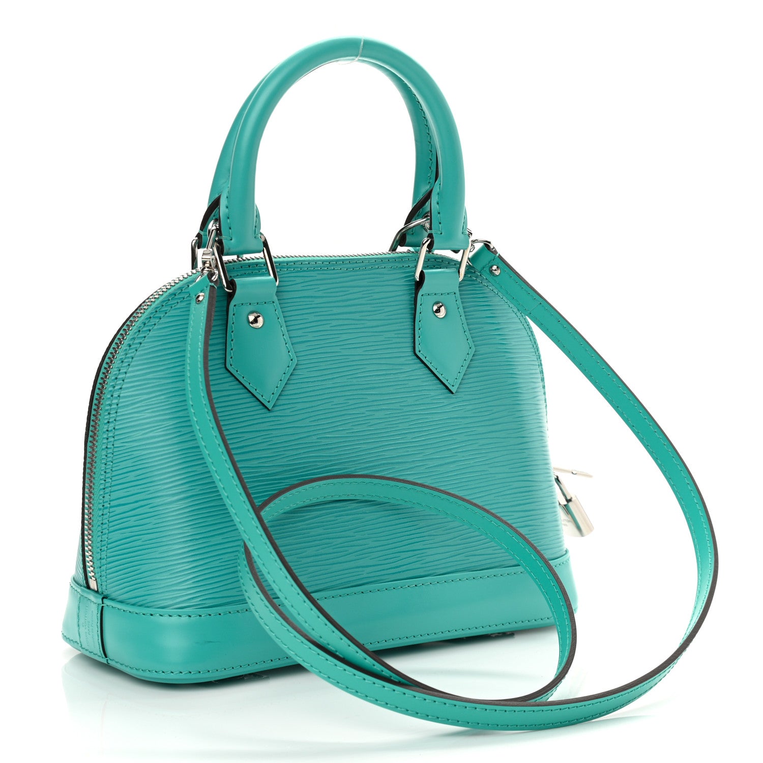 Louis Vuitton Epi Alma BB Turquoise 3 of 10