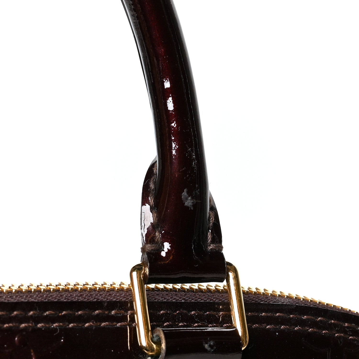 Louis Vuitton Vernis Alma GM Amarante 13 of 13