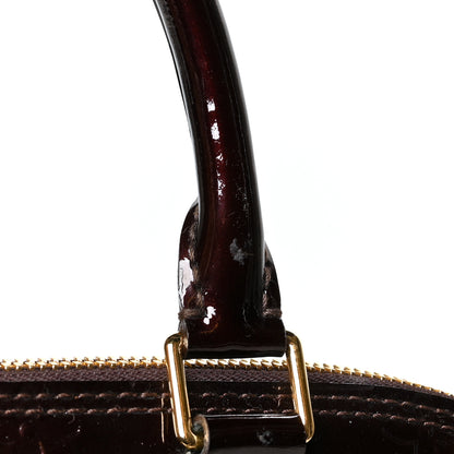Louis Vuitton Vernis Alma GM Amarante 13 of 13