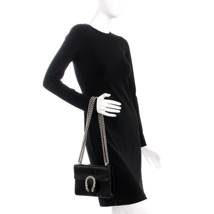 Gucci Python Mini Dionysus Shoulder Bag Black 13 of 13