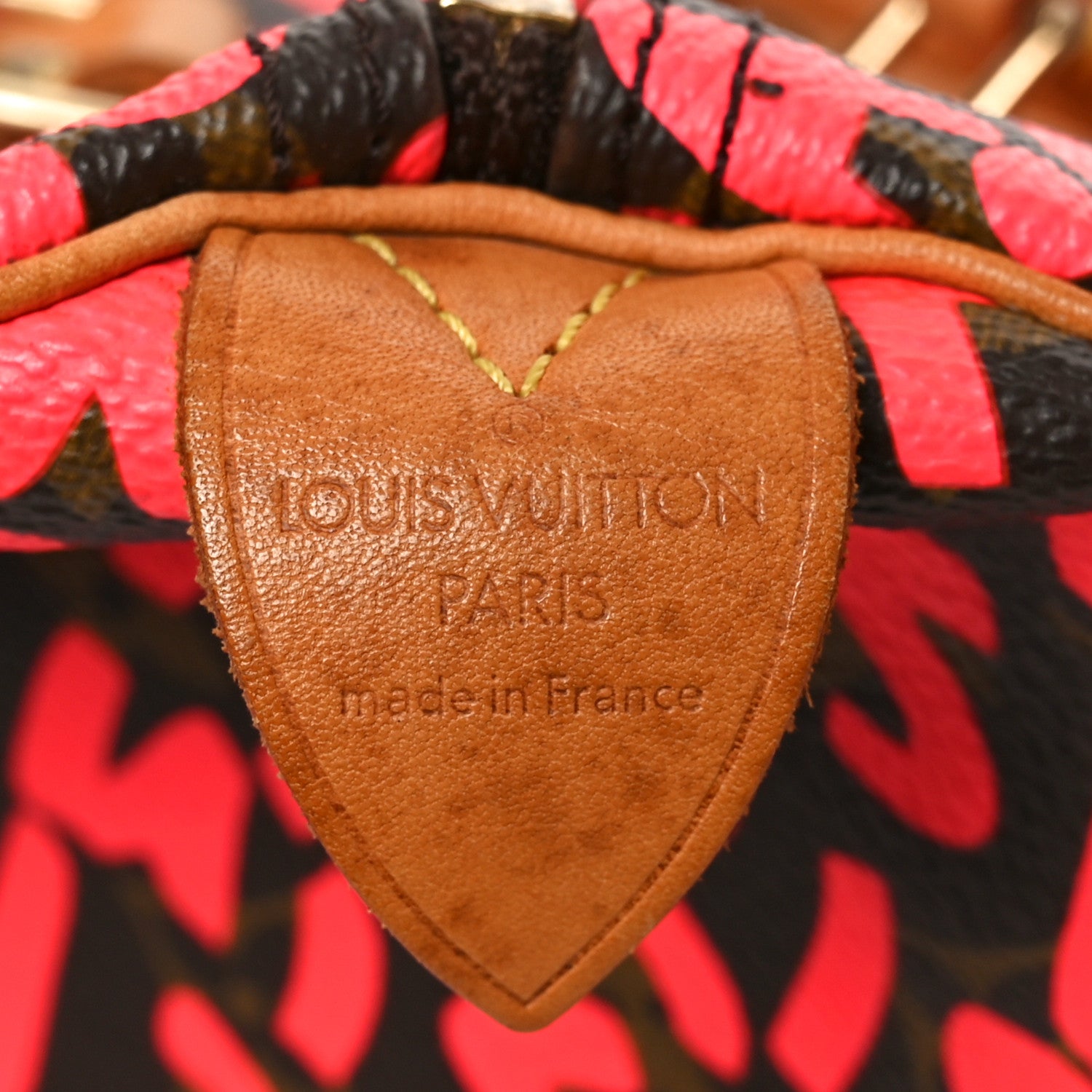 Louis Vuitton Monogram Graffiti Speedy 30 Fuchsia 1837542
