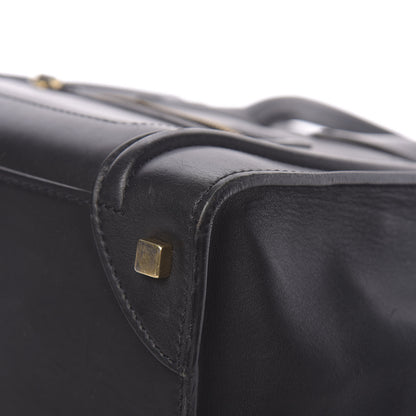 Celine Smooth Calfskin Mini Luggage Black 11 of 13