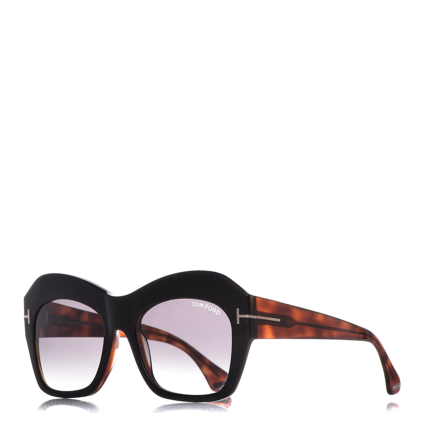 Emmanuelle Sunglasses TF534 Black Havana
