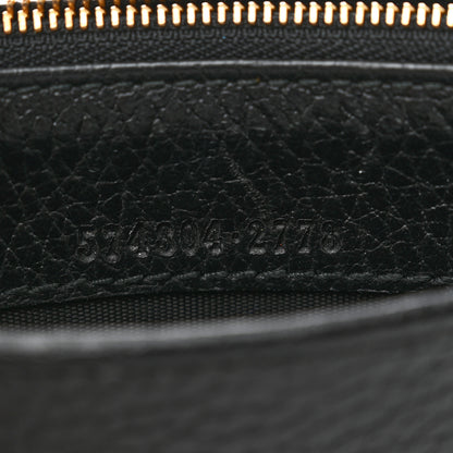 Gucci Dollar Calfskin GG Marmont Coin Case Card Holder Black 6 of 8