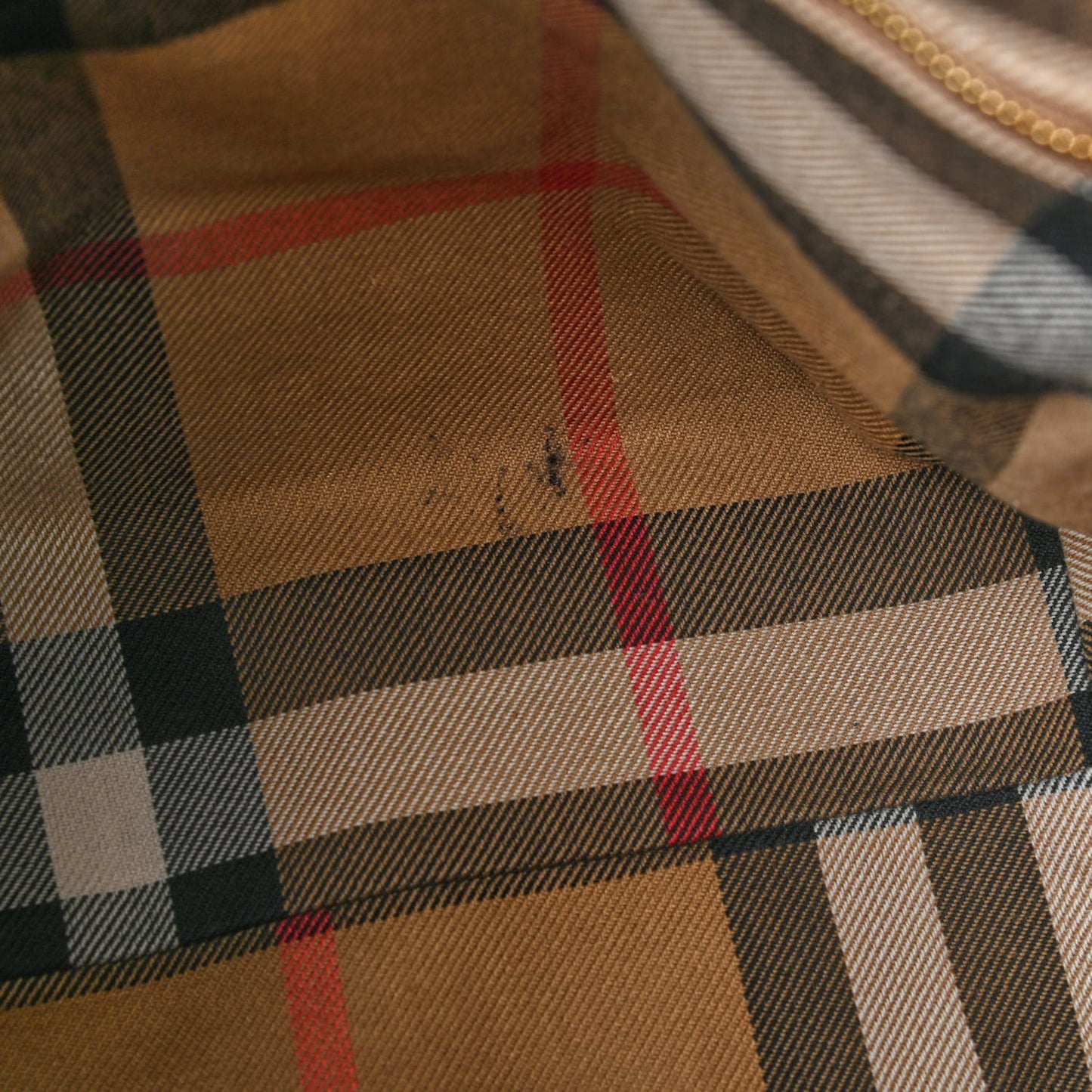 Calfskin House Check Small Salisbury Tote Brown
