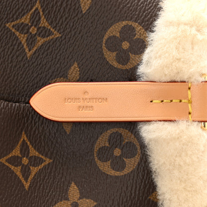 Louis Vuitton Monogram Shearling Cozygram Neonoe BB 6 of 8