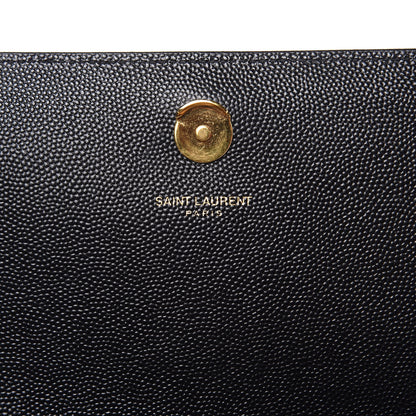 Saint Laurent Grain De Poudre Medium Classic Monogram Kate Satchel Black 7 of 14