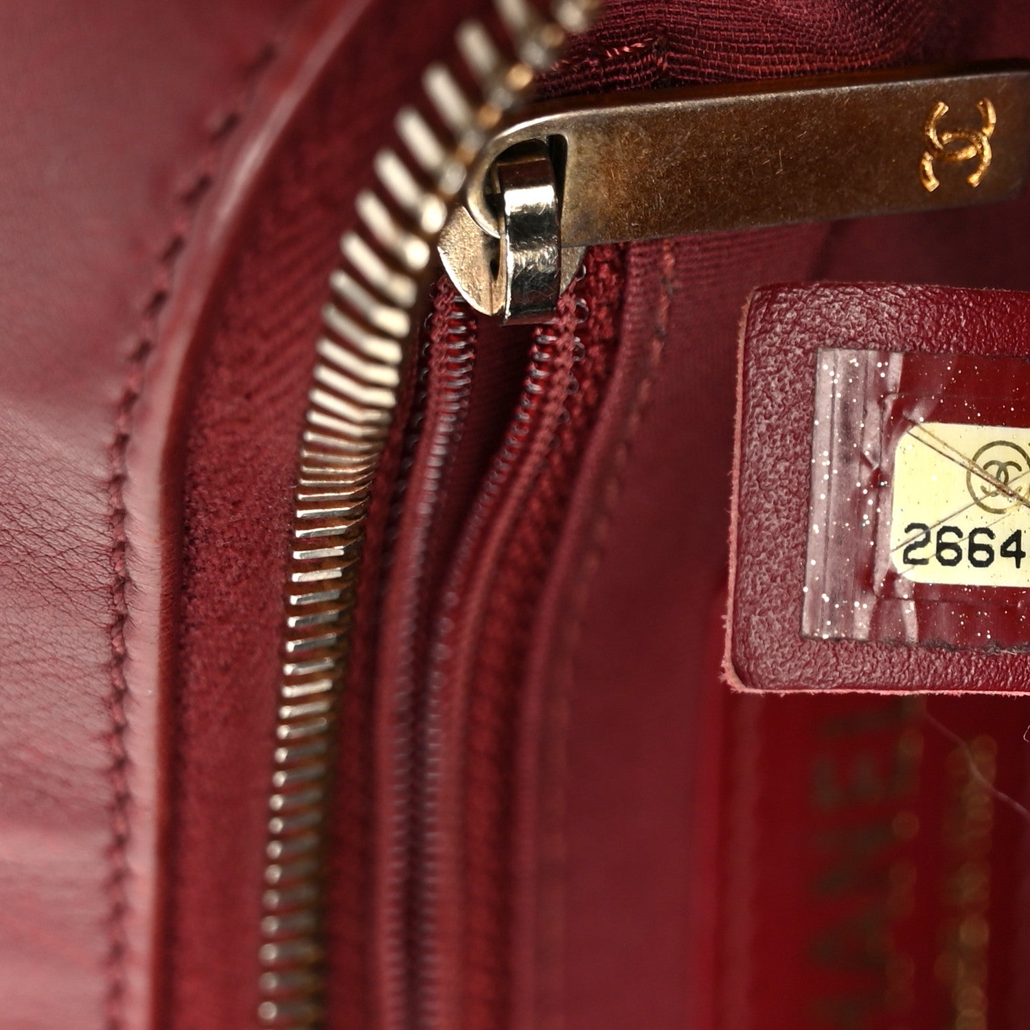 CHANEL ケース ワインレッド Chanel Vintage 1994 Wine Burgundy Caviar Briefcase Tote Bag 24k