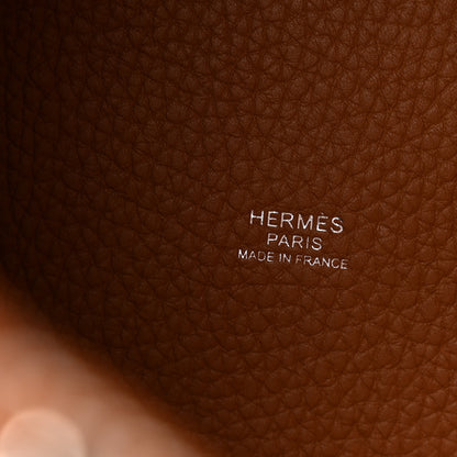 Hermes Taurillon Clemence Picotin Lock 18 PM Gold 5 of 10