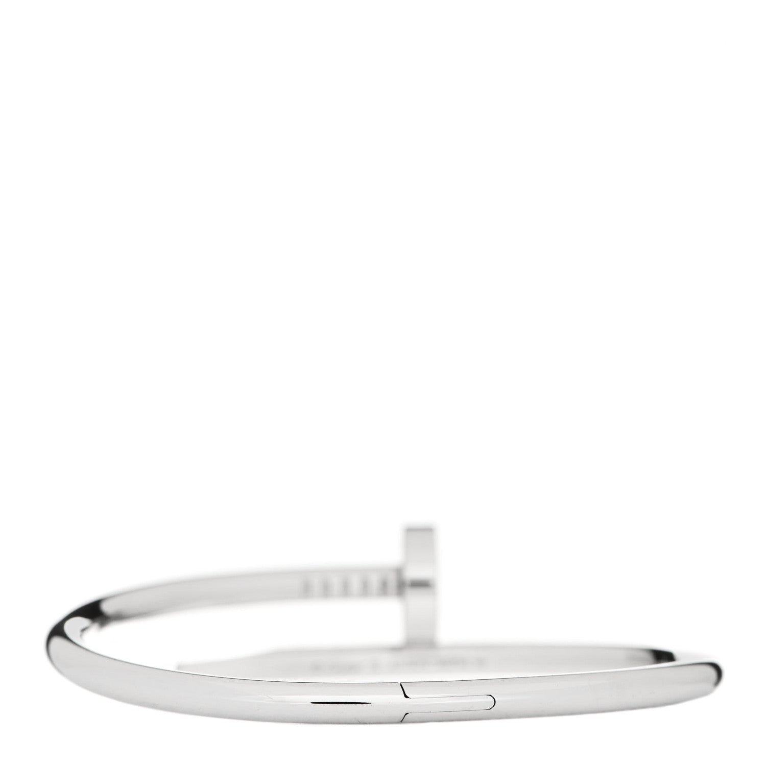 Cartier 18K White Gold Juste Un Clou Bracelet 15 2 of 4