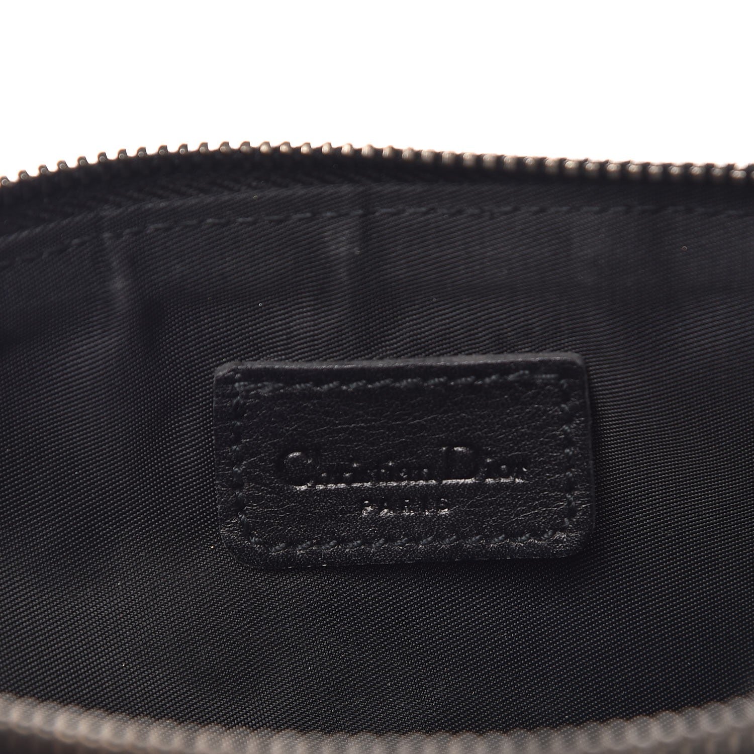 Christian Dior Monogram Mini Saddle Pochette Navy 6 of 8