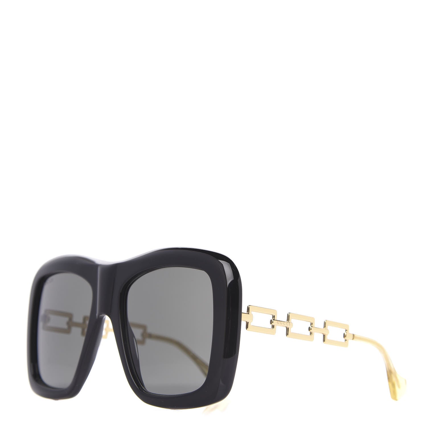 Gucci Oversize Square Frame GG0499S Sunglasses Black 1 of 8