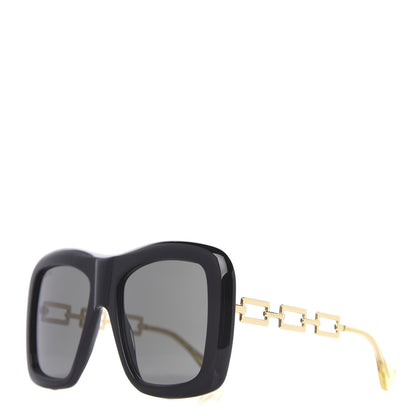 Gucci Oversize Square Frame GG0499S Sunglasses Black 1 of 8