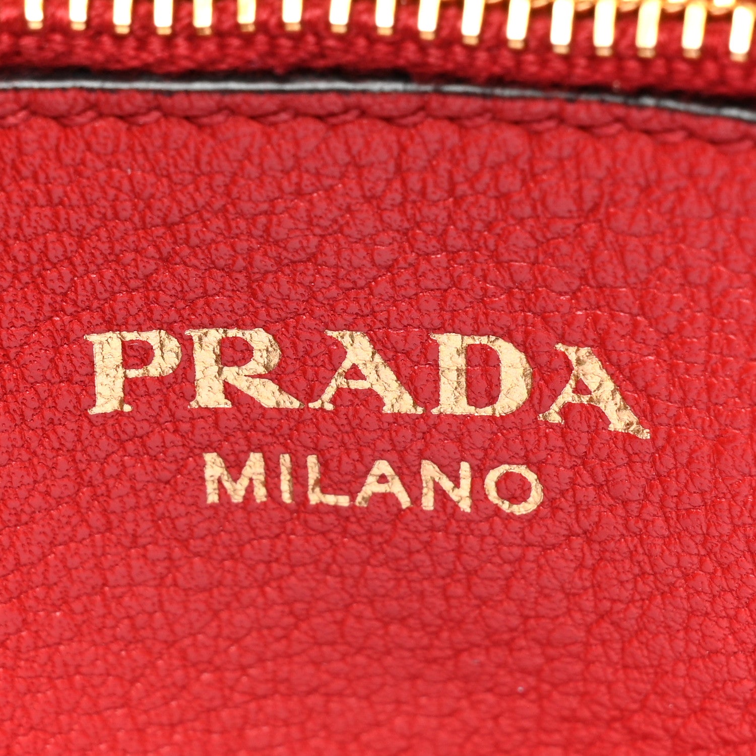 Prada Vitello Daino Flap Crossbody Red 7 of 15