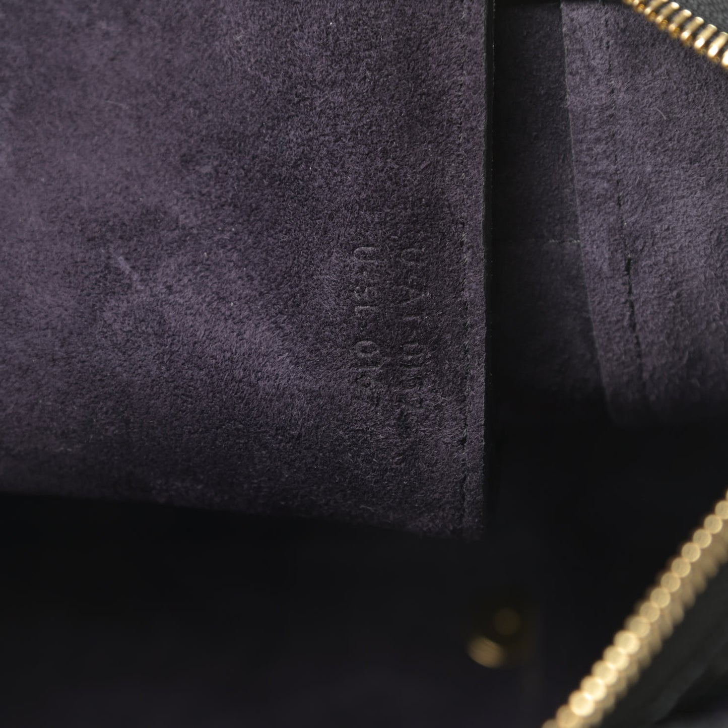 Grained Calfskin Mini Belt Bag Black