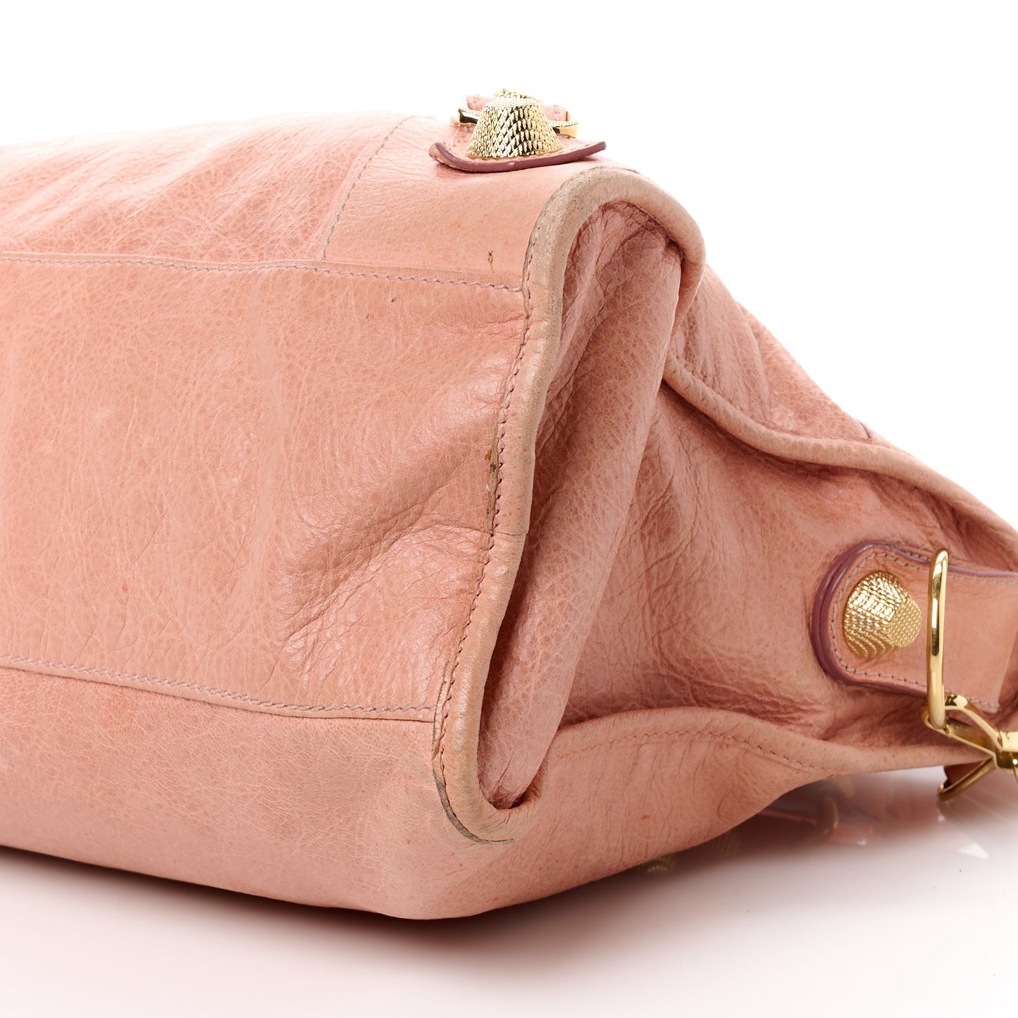 Agneau Giant 21 Gold Hardware City Vieux Rose