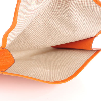 Hermes Epsom Jige PM Clutch Orange 5 of 8