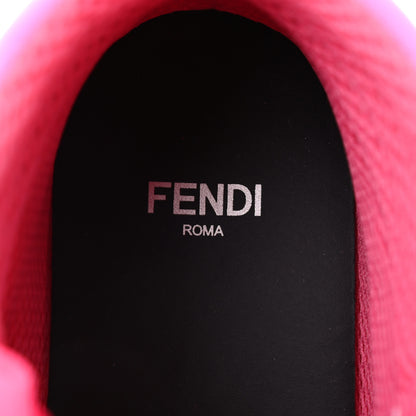 Fendi X NICKI MINAJ Lycra Macro FF Embossed Prints On High Top Sneakers 36 Pink 7 of 8