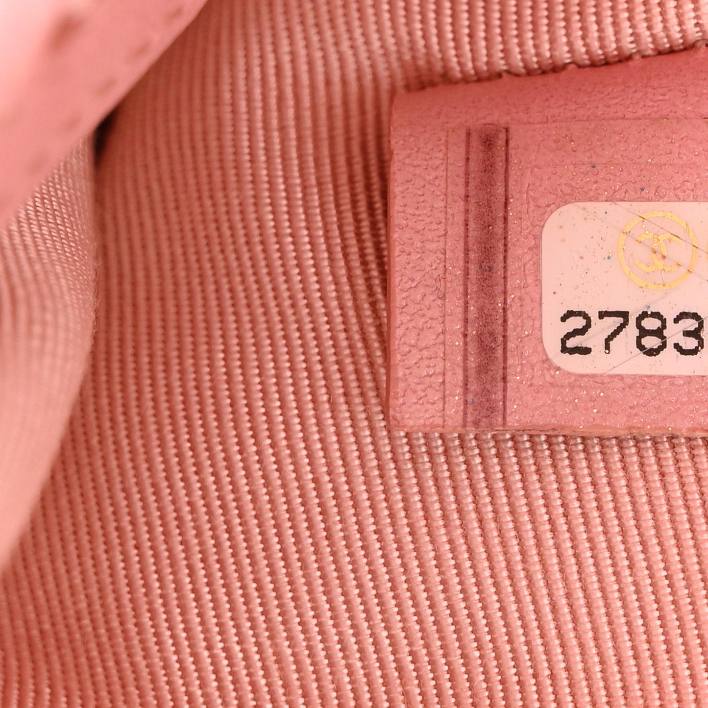 Iridescent Caviar Medium Night by the C Pouch Clutch Rose Pink