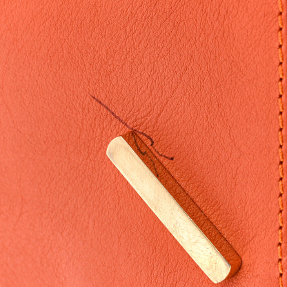 Loewe Calfskin Medium Puzzle Bag Orange Multi 10 of 10