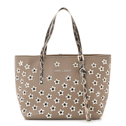 Jimmy Choo Nappa Perforated Star Sofia Shoulder Bag White 1 of 11