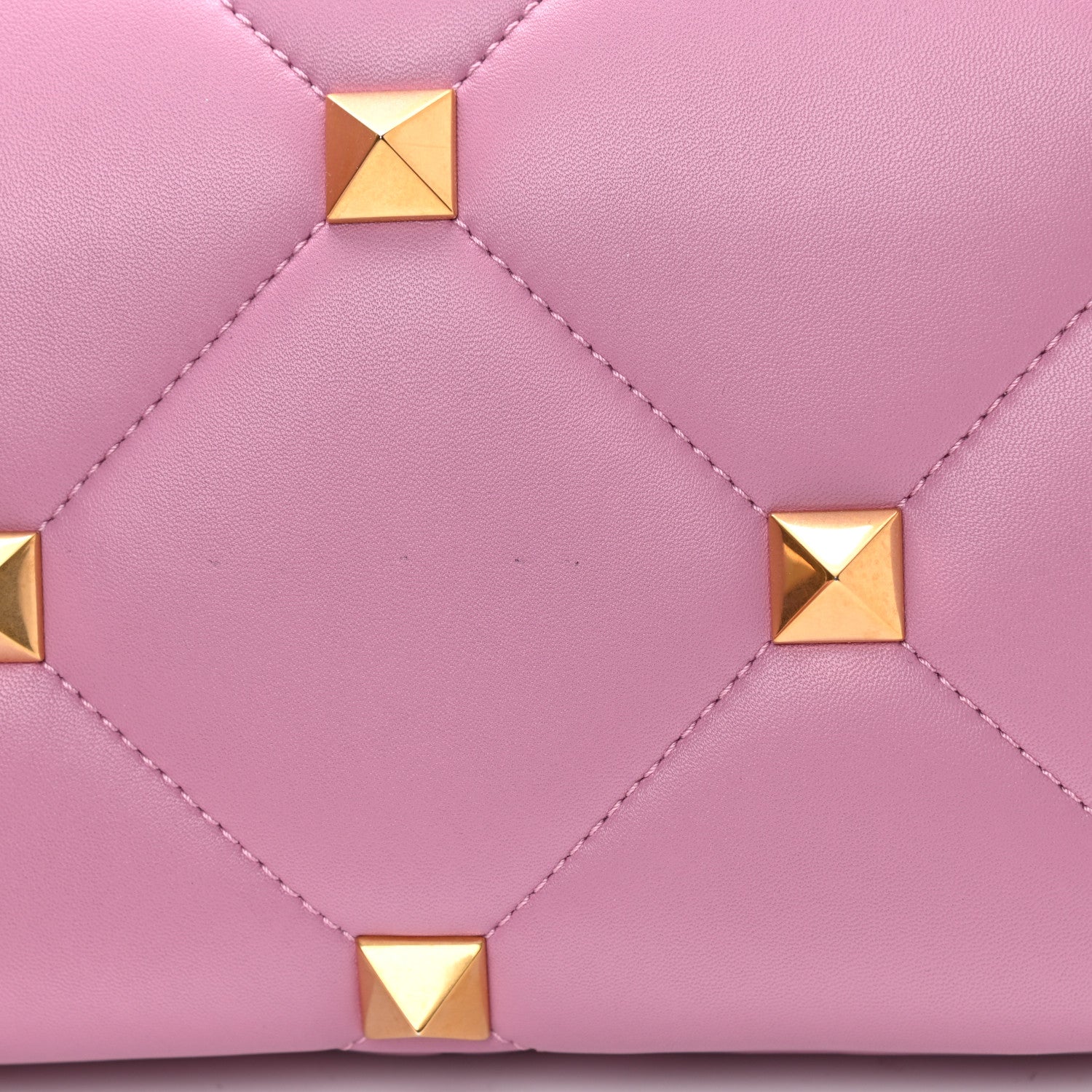 Valentino Garavani Nappa Large Roman Stud Shoulder Bag Giacinto 10 of 10