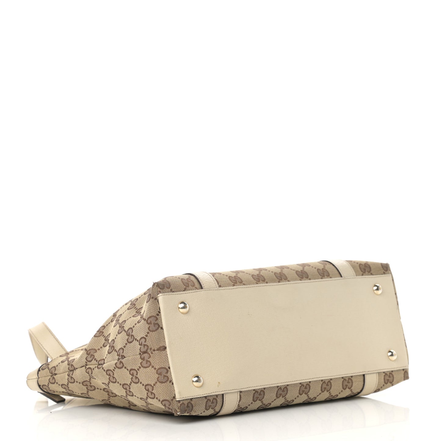 Monogram Medium Abbey Tote Off White