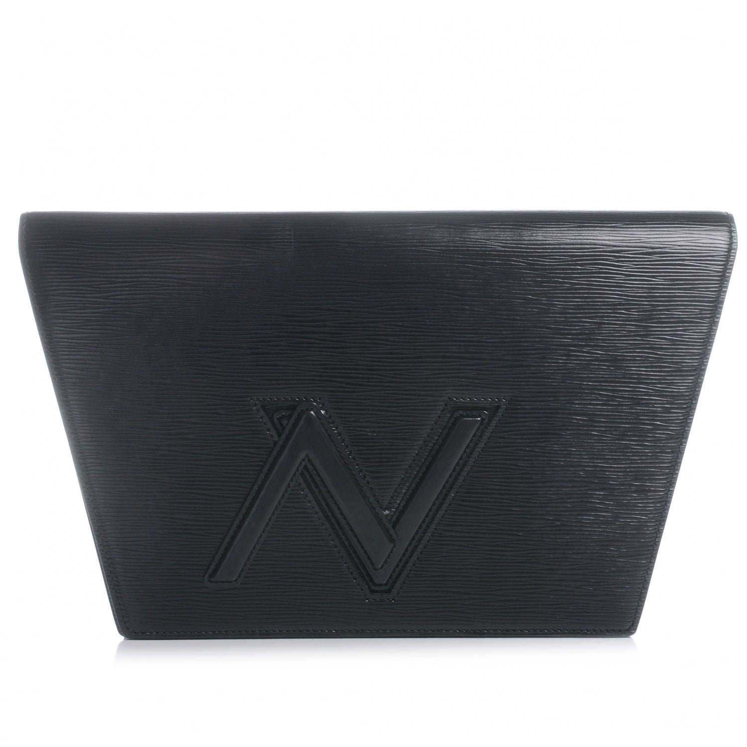 Louis Vuitton Epi Pochette Trapeze Clutch Black 1 of 7