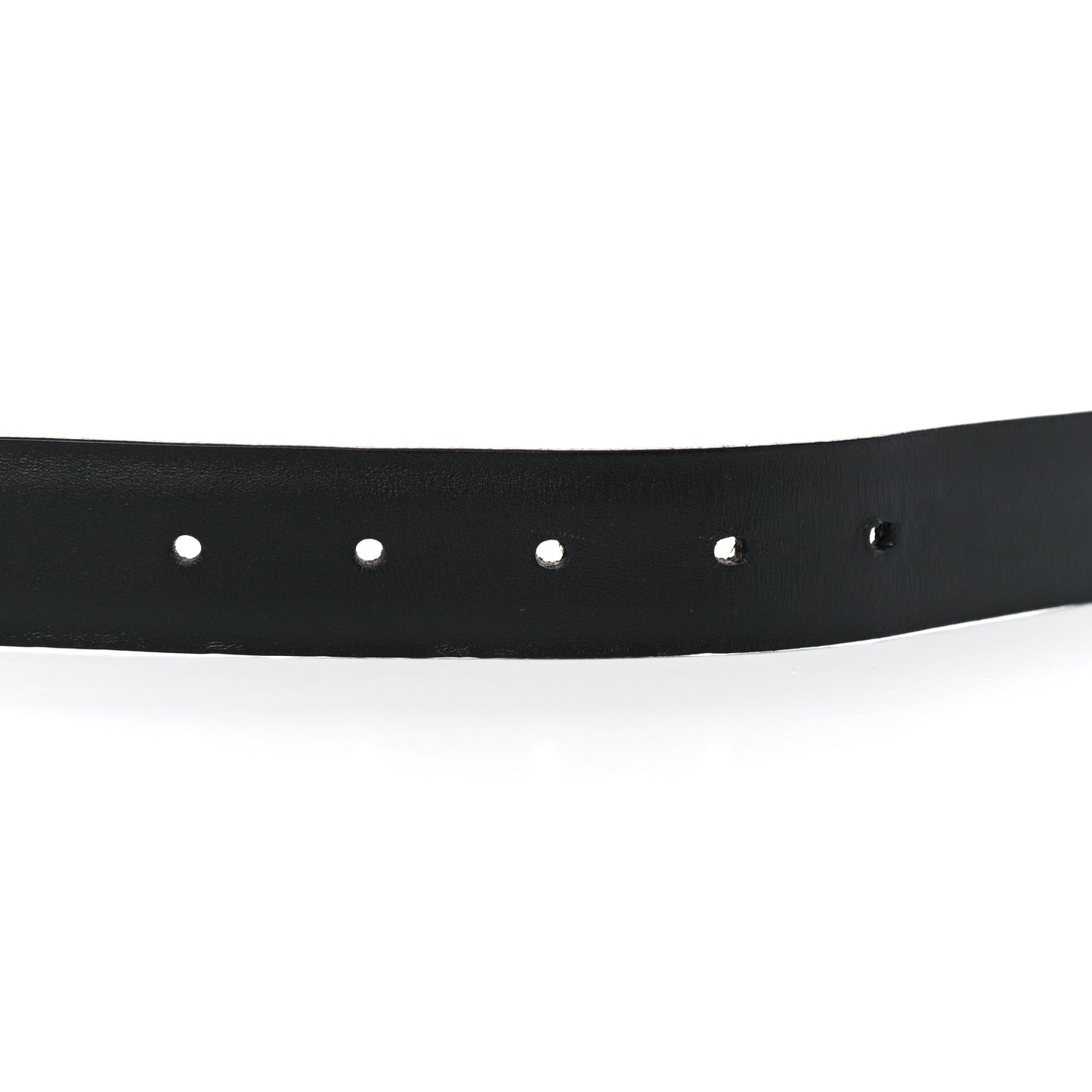 Calfskin 30mm Neogram LV Belt 95 38 Black